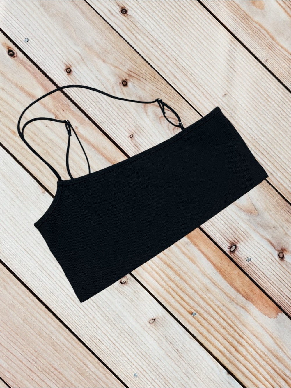 Edikted M black crop top
